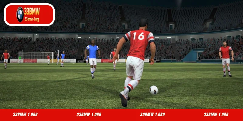 Analyze the pace of the football match 33BMW