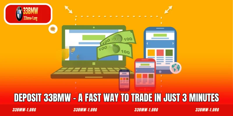 Deposit 33BMW - A fast way to trade in just 3 minutes