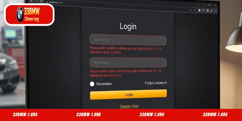 How to troubleshoot login errors to 33BMW that you need to know