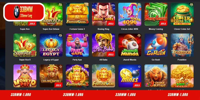 Top 3 Best Slot Games to Play in 33BMW