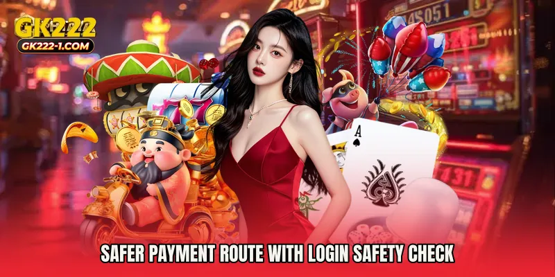 Safer payment route with Login Safety Check