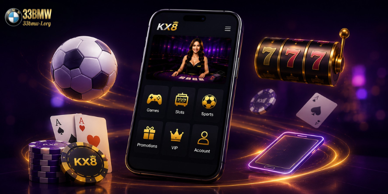 The KX8 app is a mobile platform