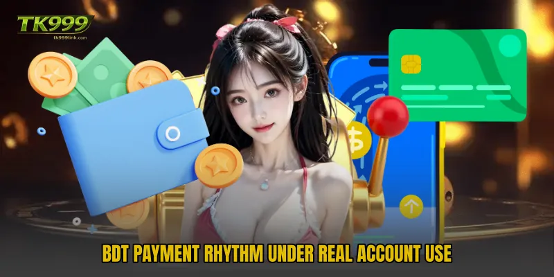 BDT payment rhythm under real account use