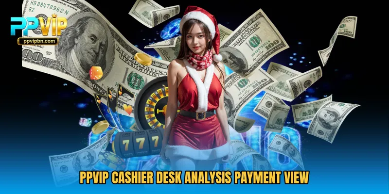PPVIP Cashier Desk Analysis payment view